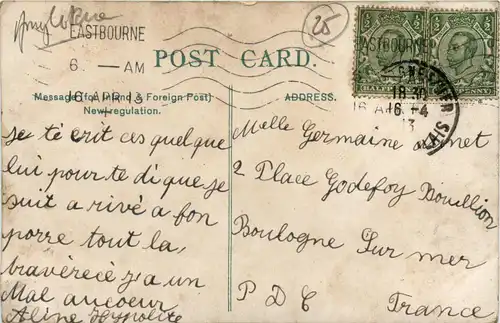 Eastbourne - Rough Sea Splash Point -443002