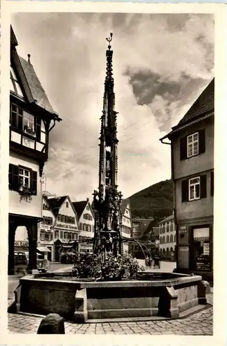 Urach - Schwäbische Alb - Marktbrunnen -93610