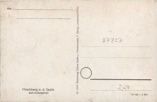 Hirschberg a.d. Saale, Bahnhofsstadtteil -377308