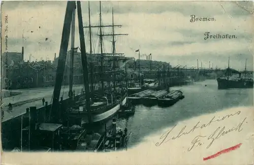 Bremen, Freihafen -375734