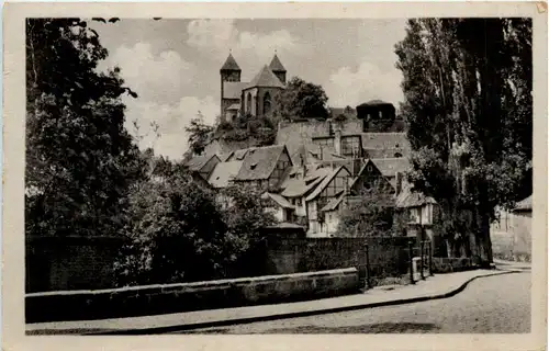 Quedlinburg, Blick vom Schiffbleek -378070