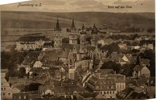 Naumburg, Blick auf den Dom -377788
