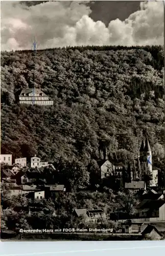 Gernrode/Harz mit FDGB-Heim Stubenberg -378108