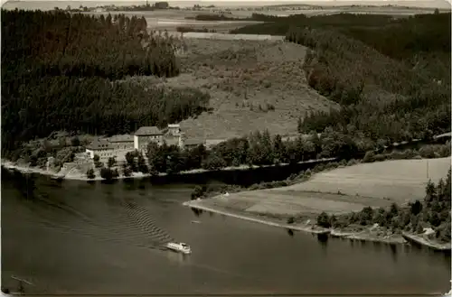 Am Stausee der Hohenwartesperre, Linkenmühle -377464