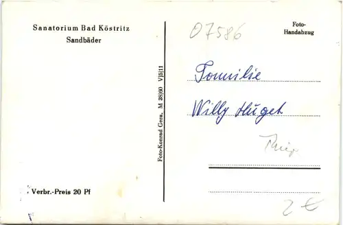 Bad Köstritz, Sanatorium, Sandbäder -378670