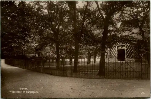 Bremen, Wildgehege im Bürgerpark -375914