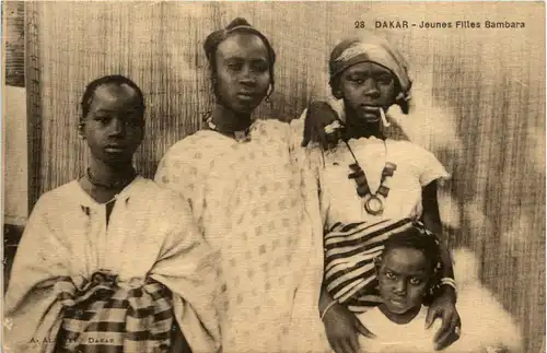 Senegal - Dakar - Jeunes Filles Bambara -443402