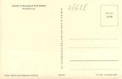 Bad Kösen, FDGB-Volkssolbad, Rudelsburg -377784