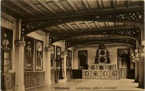 Wittenberg, Lutherhaus, Luthers lehrstuhl -377640