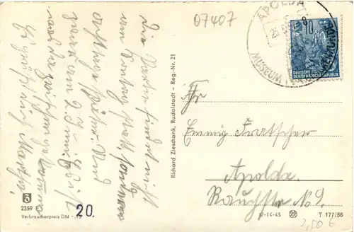 Rudolstadt, div. Bilder -377400
