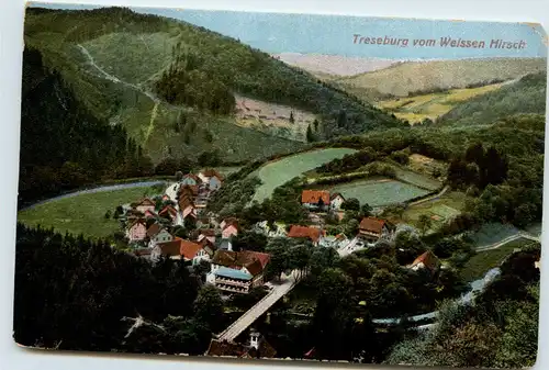 Treseburg/Harz, vom Weissen Hirsch -378044