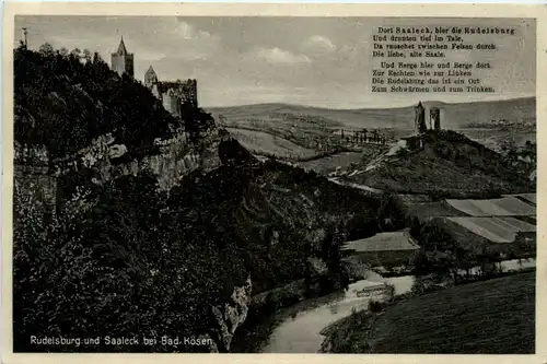 Bad Kösen, Rudelsburg und Saaleck -377698