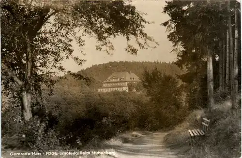 Gernrode/Harz, Erholungheim Stubenberg -378122