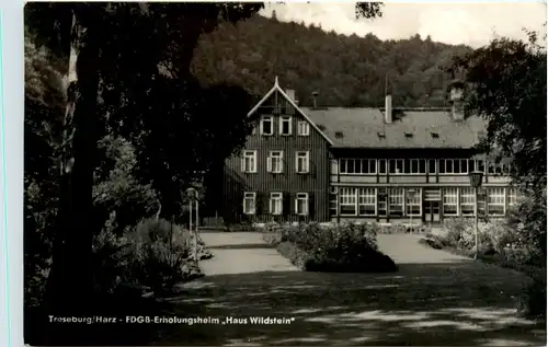Treseburg/Harz, FDGB-Erholungheim Haus Wildstein -378040
