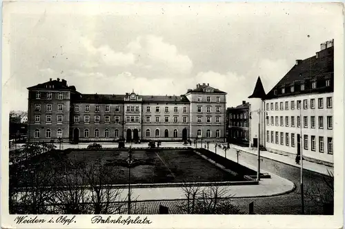 Weiden, Bahnhofplatz -376274