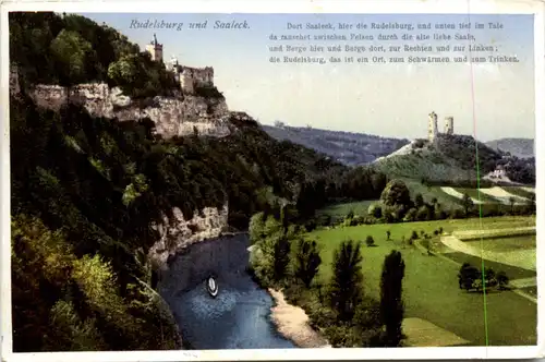 Bad Kösen, Rudelsburg u. Saaleck -377870