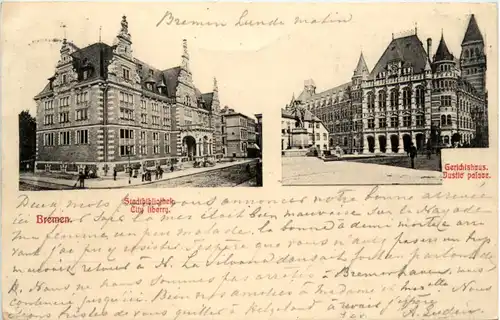 Bremen, Stadtbibliothek, Gerichtshaus -376434
