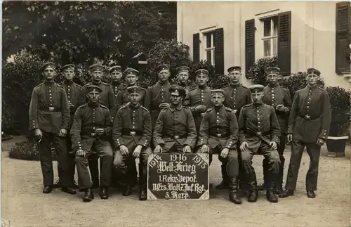 1. Rekr. Depot Ersatz Batl 7 Infanterie Regiment -94594