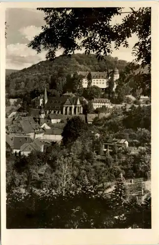 Kurort Stolberg, Teilansicht mit Blick zum Schloss -378032