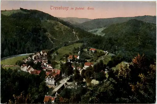 Treseburg im Bodetal -377908