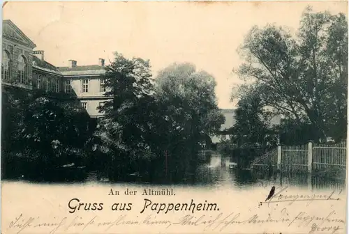 Gruss aus Pappenheim - An der Altmühl -94732