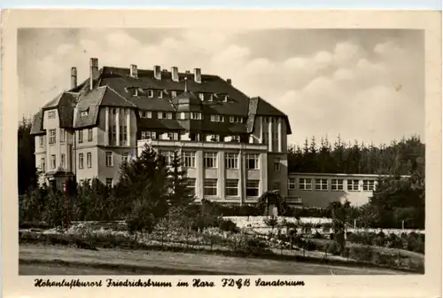 Kurort Friedrichbrunn, Sanatorium -378846