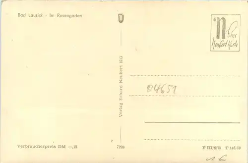 Bad Lausick, Im Rosengarten -378244