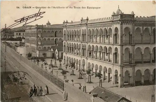Oran, Quartier de lÀrtillerie et du Train des Equipages -362450