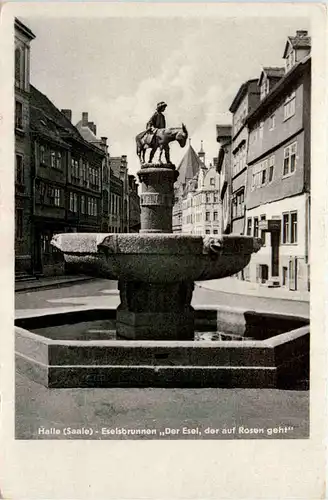 Halle Saale, Eseslsbrunnen -378880