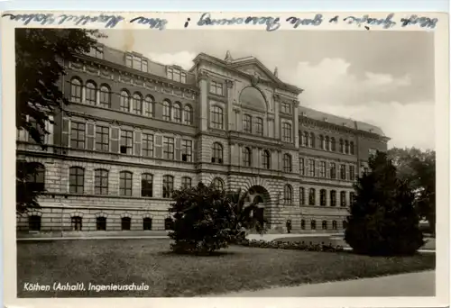 Köthen, Ingenierschule -378940