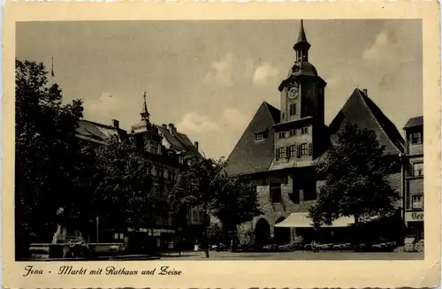 Jena, Marktplatz mit Rathaus -378628