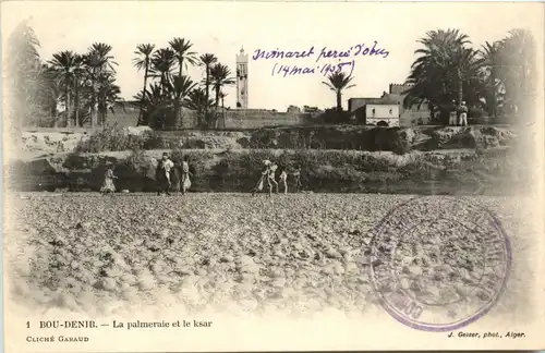 Bou-Denib, La palmerale et le ksar -362630