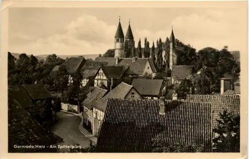 Gernrode/Harz, Am Spittelplatz -378916