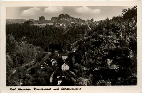 Bad Schandau, Kirnitzschtal und Schrammstein -379970