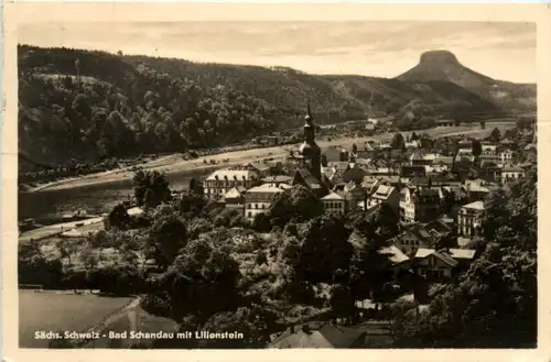 Bad Schandau, mit Lilienstein -379990