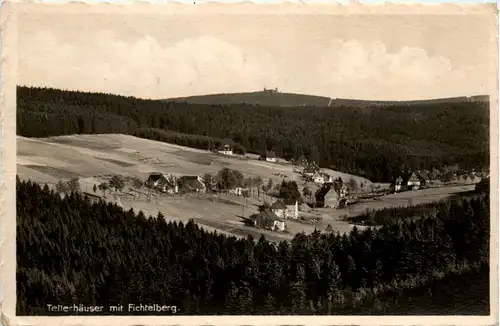 Tellerhäuser Erzgeb. mit Fichtelberg -379406