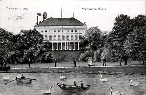 Zwickau, Schwanenschloss -378642