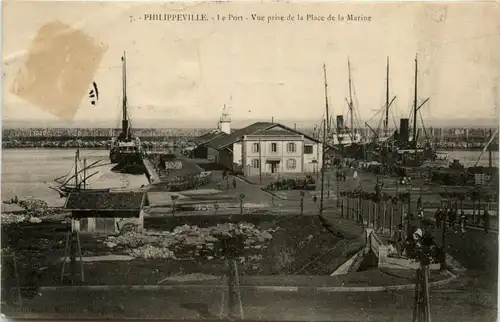 Philippeville, Le Port de la Place de la Marine -362910