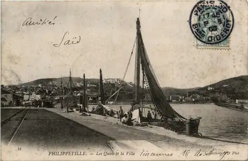 Philippeville, Les Quais et la Ville -362970