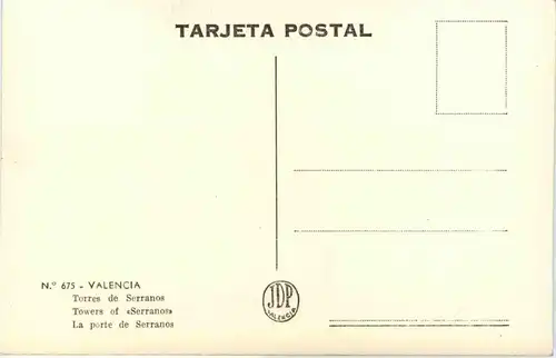 Valencia - Torres de Serranos -95746