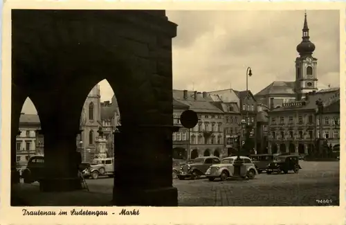 Trautenau im Sudetengau - Markt -95766