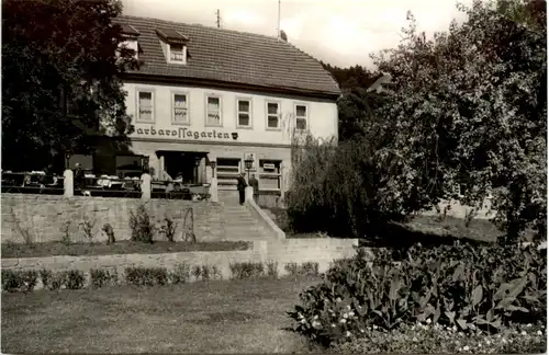 Solbad Frankenhausen, Gaststätte Barbarossagarten -378902