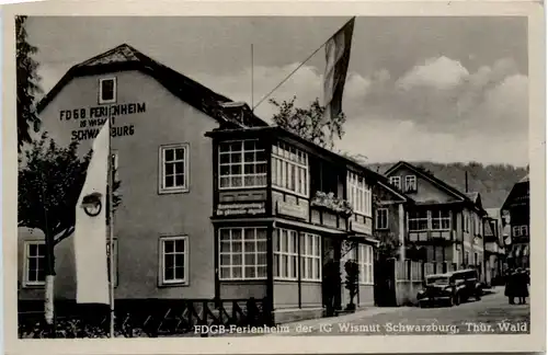 Schwarzburg, FDGB-Ferienheim der IG Wismut -379088