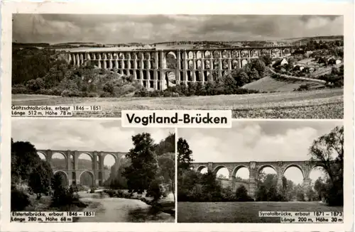 Vogtland-Brücken, div. Bilder -379540