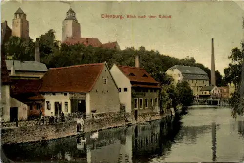 Eilenburg, Blick nach dem Schloss -379184