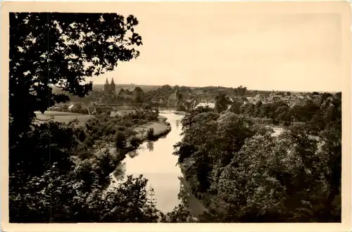 Rochlitz, Blick über die Mulde -379376