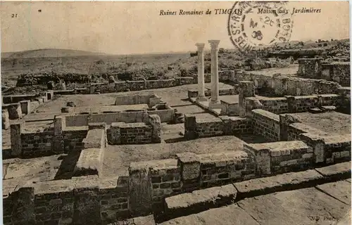 Ruines Romaines de Timgad, Maison aux jardiniers -363130