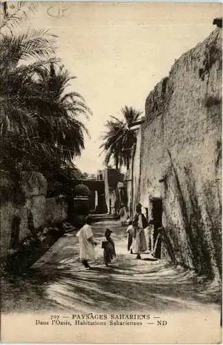 Algerien sonstige, Paysages Sahariens -363170