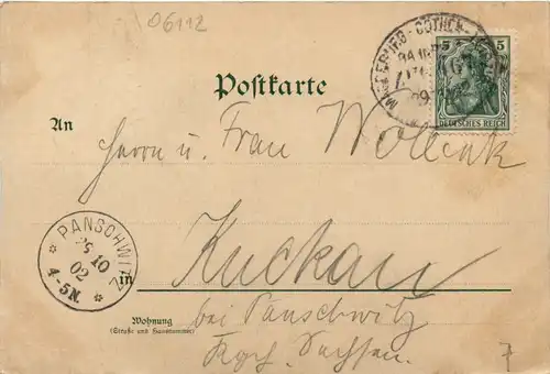 Halle/Saale, Kaiserl. Postamt -379142