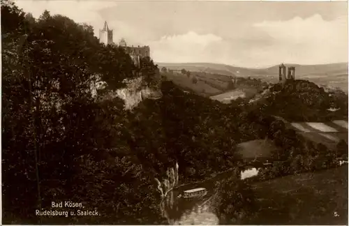Bad Kösen, Rudelsburg und Saaleck -377786